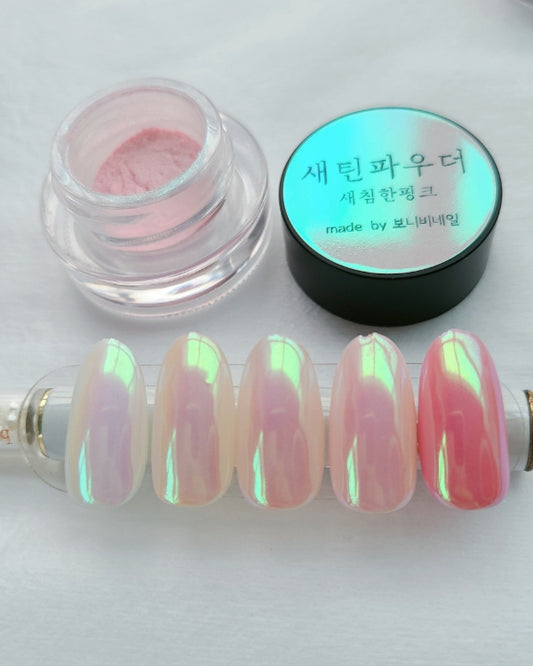 Satinpowder Pink Green